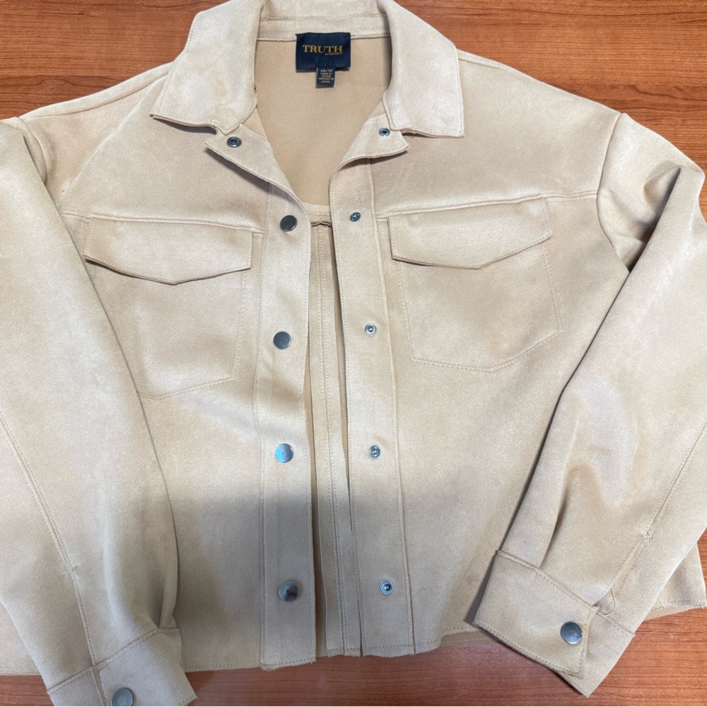 Truth Tan Sued Women's Jacket